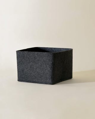 Carbon colored petite flex bin