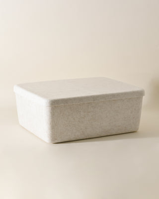 Beige XL Bin with Lid