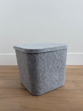 The Sculpted Bin - Original with Lid