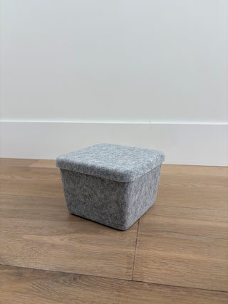 The Sculpted Bin - Petite with Lid