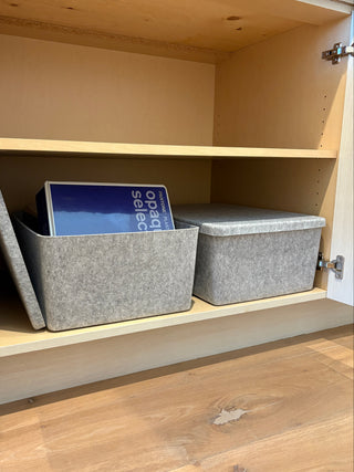 The Sculpted Bin - XL with Lid