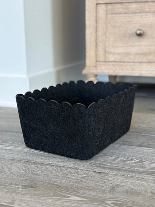 The Scalloped Bin - Wide