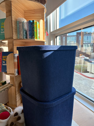 The Sculpted Bin - Original with Lid | Set of 3