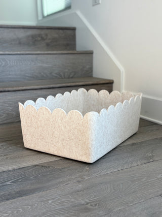 The Scalloped Bin - XL