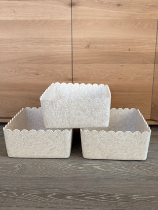 The Scalloped Bin - Large