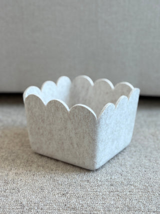 The Scalloped Bin - Petite | Set of 3