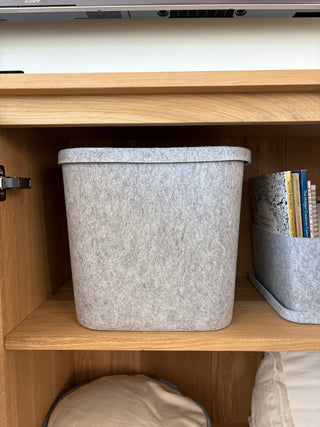 The Sculpted Bin - Original with Lid | Set of 3