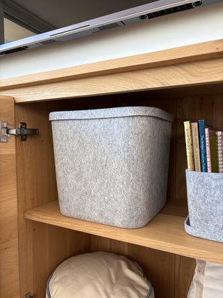 The Sculpted Bin - Original with Lid