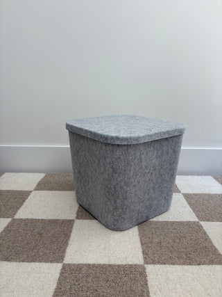 The Sculpted Bin - Original with Lid | Set of 3