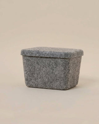 The Sculpted Bin - Petite with Lid